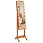 Specchio Autoportante con LED 34x37x146 cm Specchio Autoportante con LED 34x37x146 cm