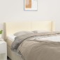 Testiera ad Orecchio Crema 147x16x78/88 cm in Similpelle Testiera ad Orecchio Crema 147x16x78/88 cm in Similpelle