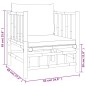 Set Salotto da Giardino 5pz con Cuscini Bianco Crema in Bambù Set Salotto da Giardino 5pz con Cuscini Bianco Crema in Bambù