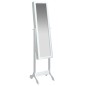 Specchio Autoportante Bianco 34x37x146 cm Specchio Autoportante Bianco 34x37x146 cm