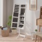 Specchio Autoportante Bianco 34x37x146 cm Specchio Autoportante Bianco 34x37x146 cm