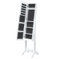 Specchio Autoportante Bianco 34x37x146 cm Specchio Autoportante Bianco 34x37x146 cm