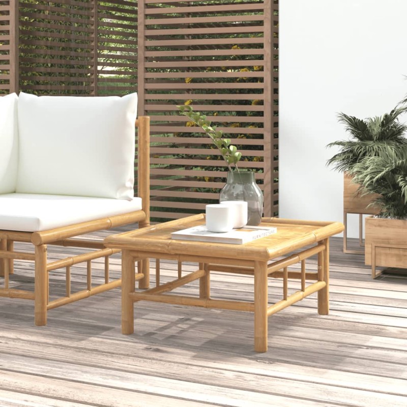 Tavolo da Giardino 65x55x30 cm in Bambù Tavolo da Giardino 65x55x30 cm in Bambù