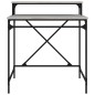 Scrivania Grigio Sonoma 80x50x90 cm Legno Multistrato e Ferro Scrivania Grigio Sonoma 80x50x90 cm Legno Multistrato e Ferro