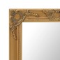 Specchio da Parete Stile Barocco 60x60 cm Oro Specchio da Parete Stile Barocco 60x60 cm Oro