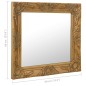 Specchio da Parete Stile Barocco 60x60 cm Oro Specchio da Parete Stile Barocco 60x60 cm Oro