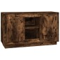 Credenza Rovere Fumo 102x35x60 cm in Legno Multistrato Credenza Rovere Fumo 102x35x60 cm in Legno Multistrato