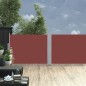 Tenda da Sole Laterale Retrattile Marrone 100x1000 cm Tenda da Sole Laterale Retrattile Marrone 100x1000 cm