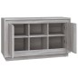 Credenza Grigio Sonoma 102x35x60 cm in Legno Multistrato Credenza Grigio Sonoma 102x35x60 cm in Legno Multistrato