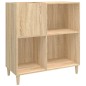 Mobile Porta Dischi Rovere Sonoma 84,5x38x89 Legno Multistrato Mobile Porta Dischi Rovere Sonoma 84,5x38x89 Legno Multistrato