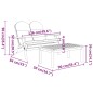 vidaXL Set Salotto da Giardino Adirondack 3pz Legno Massello di Acacia vidaXL Set Salotto da Giardino Adirondack 3pz Legno Massello di Acacia