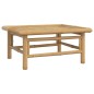 Set Salotto da Giardino 6pz con Cuscini Grigio Chiaro Bambù Set Salotto da Giardino 6pz con Cuscini Grigio Chiaro Bambù