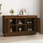Credenza Rovere Marrone 102x35x60 cm in Legno Multistrato Credenza Rovere Marrone 102x35x60 cm in Legno Multistrato