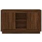 Credenza Rovere Marrone 102x35x60 cm in Legno Multistrato Credenza Rovere Marrone 102x35x60 cm in Legno Multistrato