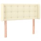 Testiera ad Orecchio Crema 93x16x78/88 cm in Similpelle Testiera ad Orecchio Crema 93x16x78/88 cm in Similpelle
