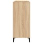 Mobile Porta Dischi Rovere Sonoma 84,5x38x89 Legno Multistrato Mobile Porta Dischi Rovere Sonoma 84,5x38x89 Legno Multistrato