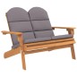 Set Salotto da Giardino Adirondack 3pz Legno Massello di Acacia Set Salotto da Giardino Adirondack 3pz Legno Massello di Acacia
