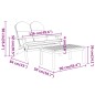 Set Salotto da Giardino Adirondack 3pz Legno Massello di Acacia Set Salotto da Giardino Adirondack 3pz Legno Massello di Acacia
