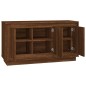 Credenza Rovere Marrone 102x35x55 cm in Legno Multistrato Credenza Rovere Marrone 102x35x55 cm in Legno Multistrato