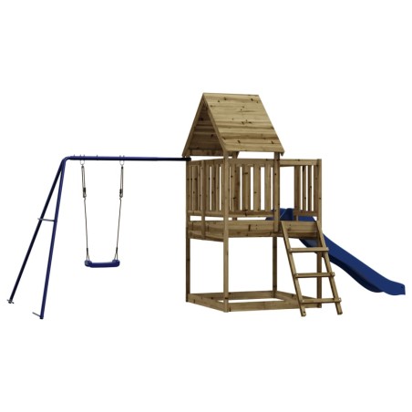 vidaXL Set da Gioco da Esterno in Legno di Pino Impregnato