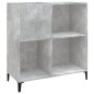 Mobile Porta Dischi Grigio Cemento 84,5x38x89 Legno Multistrato Mobile Porta Dischi Grigio Cemento 84,5x38x89 Legno Multistrato