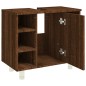 Armadietto Bagno Rovere Marrone 60x32x53,5 cm Legno Multistrato Armadietto Bagno Rovere Marrone 60x32x53,5 cm Legno Multistrato