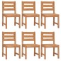 vidaXL Set da Pranzo da Giardino 7 pz in Legno Massello di Teak vidaXL Set da Pranzo da Giardino 7 pz in Legno Massello di Teak