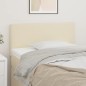 Testiera Crema 100x5x78/88 cm in Similpelle Testiera Crema 100x5x78/88 cm in Similpelle