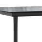 Set da Pranzo Giardino 5pz Nero e Grigio con Cuscini Polyrattan Set da Pranzo Giardino 5pz Nero e Grigio con Cuscini Polyrattan