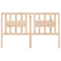 Testiera per Letto 126x4x100 cm in Legno Massello di Pino Testiera per Letto 126x4x100 cm in Legno Massello di Pino