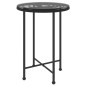 vidaXL Set da Pranzo da Giardino 5 pz Nero in Polyrattan