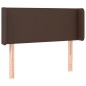 Testiera ad Orecchio Marrone 93x16x78/88 cm in Similpelle Testiera ad Orecchio Marrone 93x16x78/88 cm in Similpelle