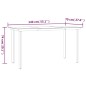 vidaXL Set da Pranzo Giardino 5pz Nero e Grigio con Cuscini Polyrattan vidaXL Set da Pranzo Giardino 5pz Nero e Grigio con Cuscini Polyrattan