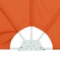 Tenda Laterale per Terrazza Pieghevole Terracotta 240x160 cm