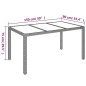 vidaXL Set da Pranzo da Giardino 7 pz con Cuscini in Polyrattan Grigio vidaXL Set da Pranzo da Giardino 7 pz con Cuscini in Polyrattan Grigio