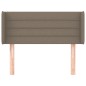 vidaXL Testiera ad Orecchio Tortora 103x16x78/88 cm in Tessuto vidaXL Testiera ad Orecchio Tortora 103x16x78/88 cm in Tessuto