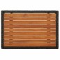 Set Divani da Giardino 4 pz con Cuscini Nero in Polyrattan
