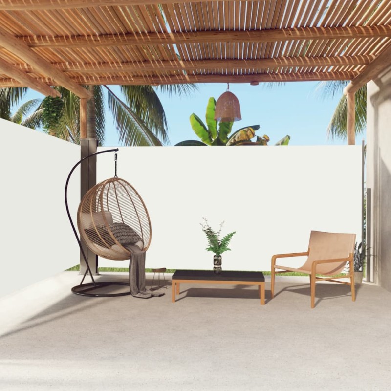 vidaXL Tenda da Sole Laterale Retrattile Crema 180x600 cm vidaXL Tenda da Sole Laterale Retrattile Crema 180x600 cm