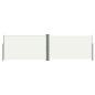 vidaXL Tenda da Sole Laterale Retrattile Crema 180x600 cm vidaXL Tenda da Sole Laterale Retrattile Crema 180x600 cm