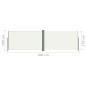 vidaXL Tenda da Sole Laterale Retrattile Crema 180x600 cm vidaXL Tenda da Sole Laterale Retrattile Crema 180x600 cm