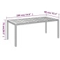 Set da Pranzo da Giardino 7 pz Nero con Cuscini in Polyrattan Set da Pranzo da Giardino 7 pz Nero con Cuscini in Polyrattan