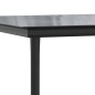 Set da Pranzo da Giardino 11 pz con Cuscini in Polyrattan Nero Set da Pranzo da Giardino 11 pz con Cuscini in Polyrattan Nero