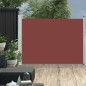 Tenda Laterale Retrattile per Patio 100x500 cm Marrone Tenda Laterale Retrattile per Patio 100x500 cm Marrone