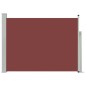 Tenda Laterale Retrattile per Patio 100x500 cm Marrone Tenda Laterale Retrattile per Patio 100x500 cm Marrone