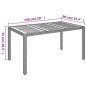Set da Pranzo da Giardino 5 pz con Cuscini in Polyrattan Grigio Set da Pranzo da Giardino 5 pz con Cuscini in Polyrattan Grigio