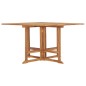 Tavolo da Giardino Pieghevole 120x120x75cm in Massello di Teak Tavolo da Giardino Pieghevole 120x120x75cm in Massello di Teak