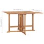 Tavolo da Giardino Pieghevole 120x120x75cm in Massello di Teak Tavolo da Giardino Pieghevole 120x120x75cm in Massello di Teak