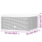 Set Salotto da Giardino con Cuscini 7pz Nero Polyrattan Set Salotto da Giardino con Cuscini 7pz Nero Polyrattan