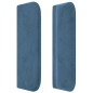 Testiera ad Orecchio Blu Scuro 103x16x78/88 cm in Velluto Testiera ad Orecchio Blu Scuro 103x16x78/88 cm in Velluto