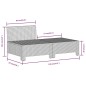 Set Divani da Giardino 9 pz con Cuscini in Polyrattan Grigio Set Divani da Giardino 9 pz con Cuscini in Polyrattan Grigio